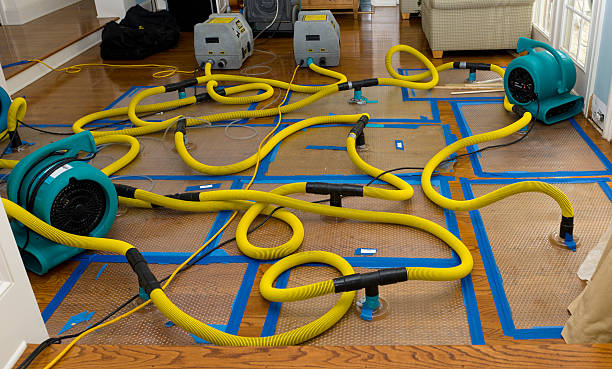 Professional Water Extraction technician working in Wautoma, WI